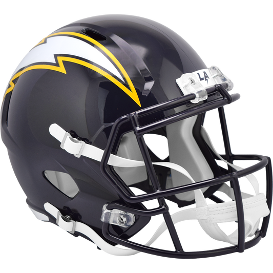 Los Angeles Chargers full size 2025 Alternate replica helmet