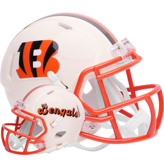 Cincinnati Bengals Riddell Speed Mini Football Helmet retro officially licensed NFL collectible