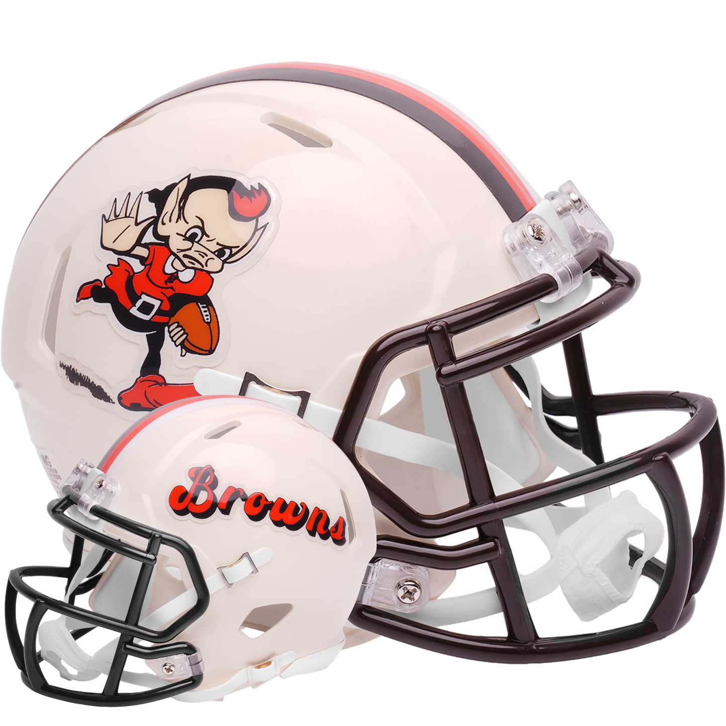 Cleveland Browns Riddell Speed Mini Football Helmet retro officially licensed NFL collectible