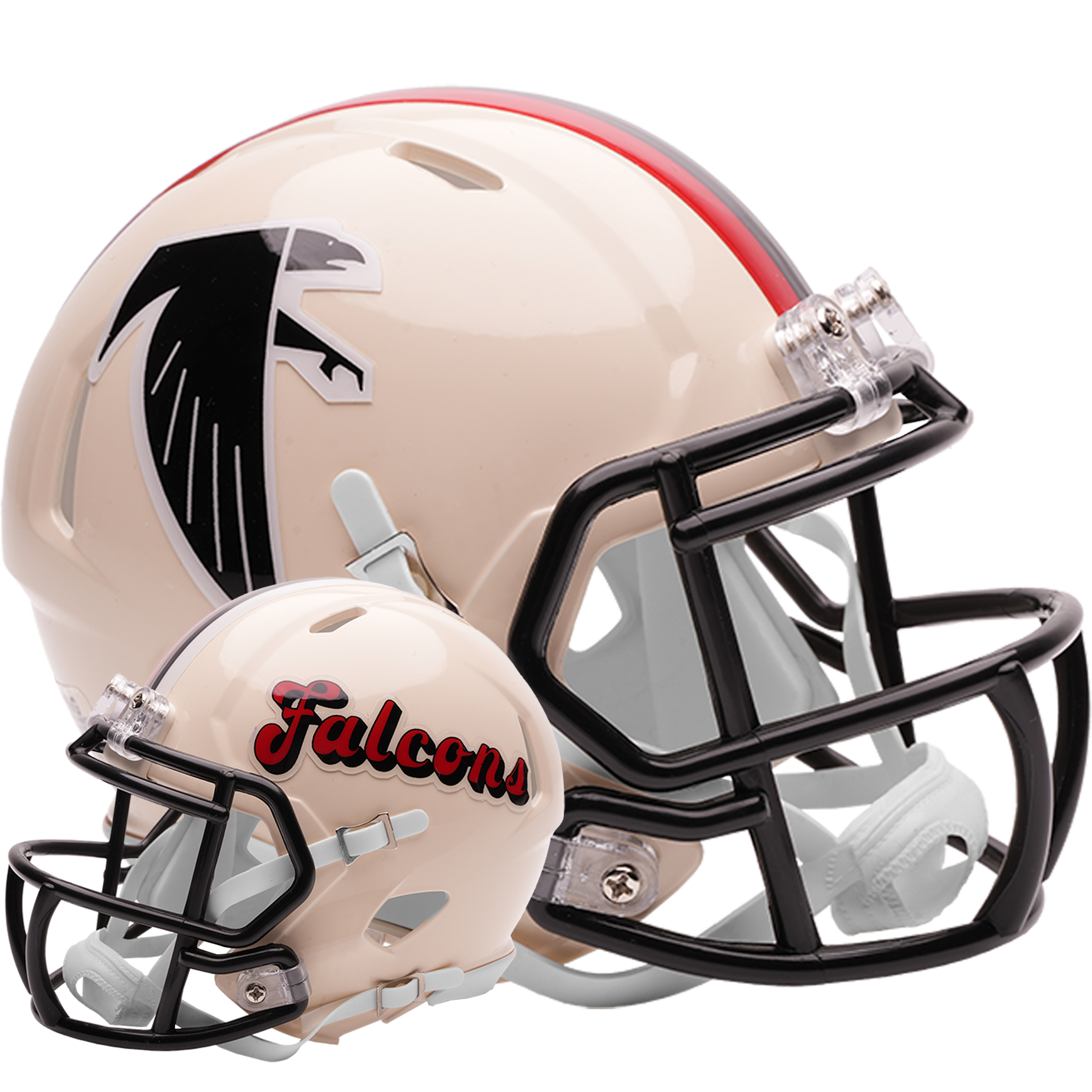 Atlanta Falcons Riddell Speed Mini Football Helmet retro officially licensed NFL collectible