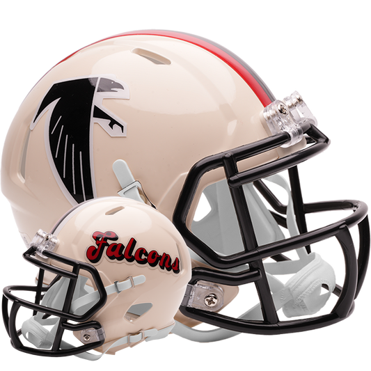 Atlanta Falcons Riddell Speed Mini Football Helmet retro officially licensed NFL collectible