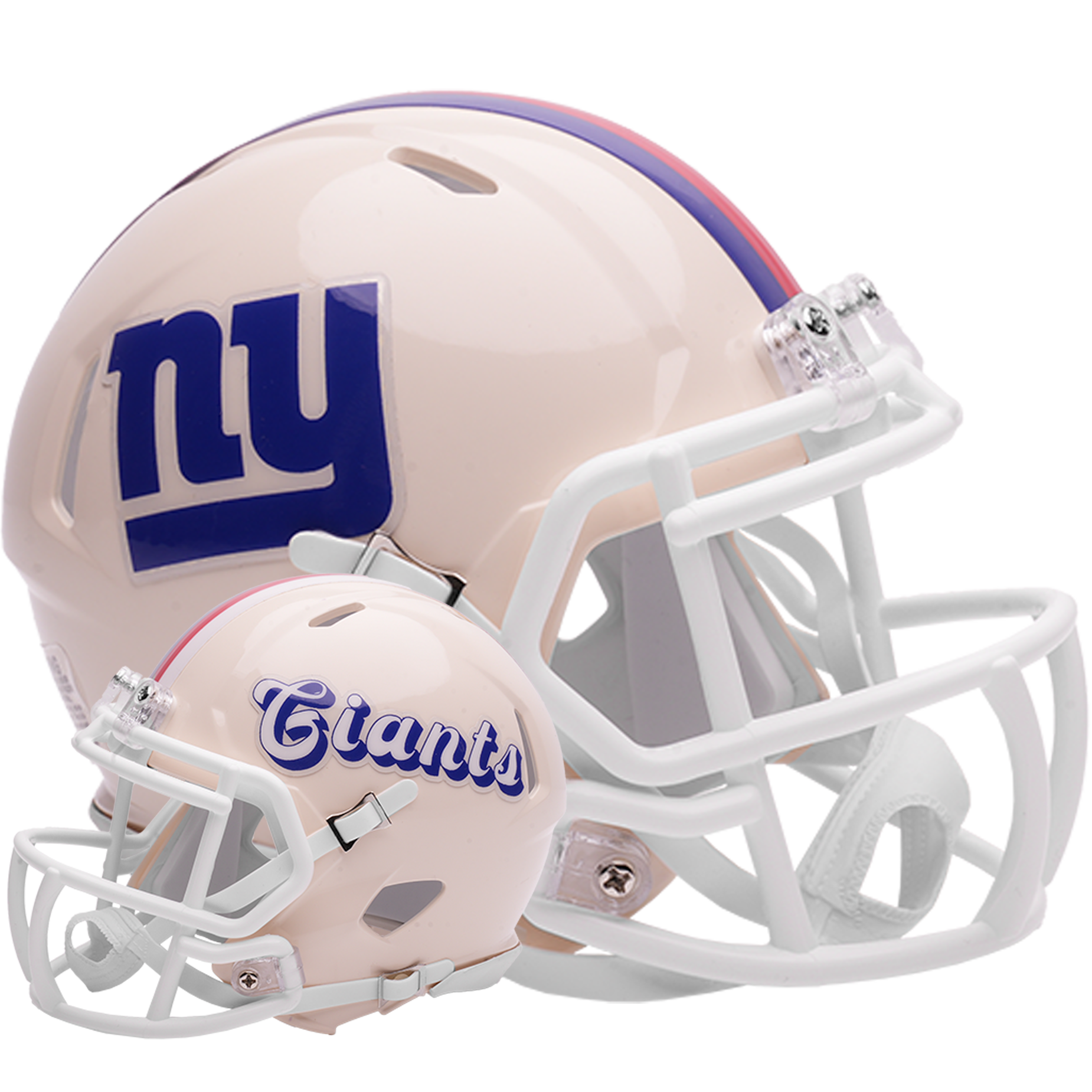 New York Giants Riddell Speed Mini Football Helmet retro officially licensed NFL collectible