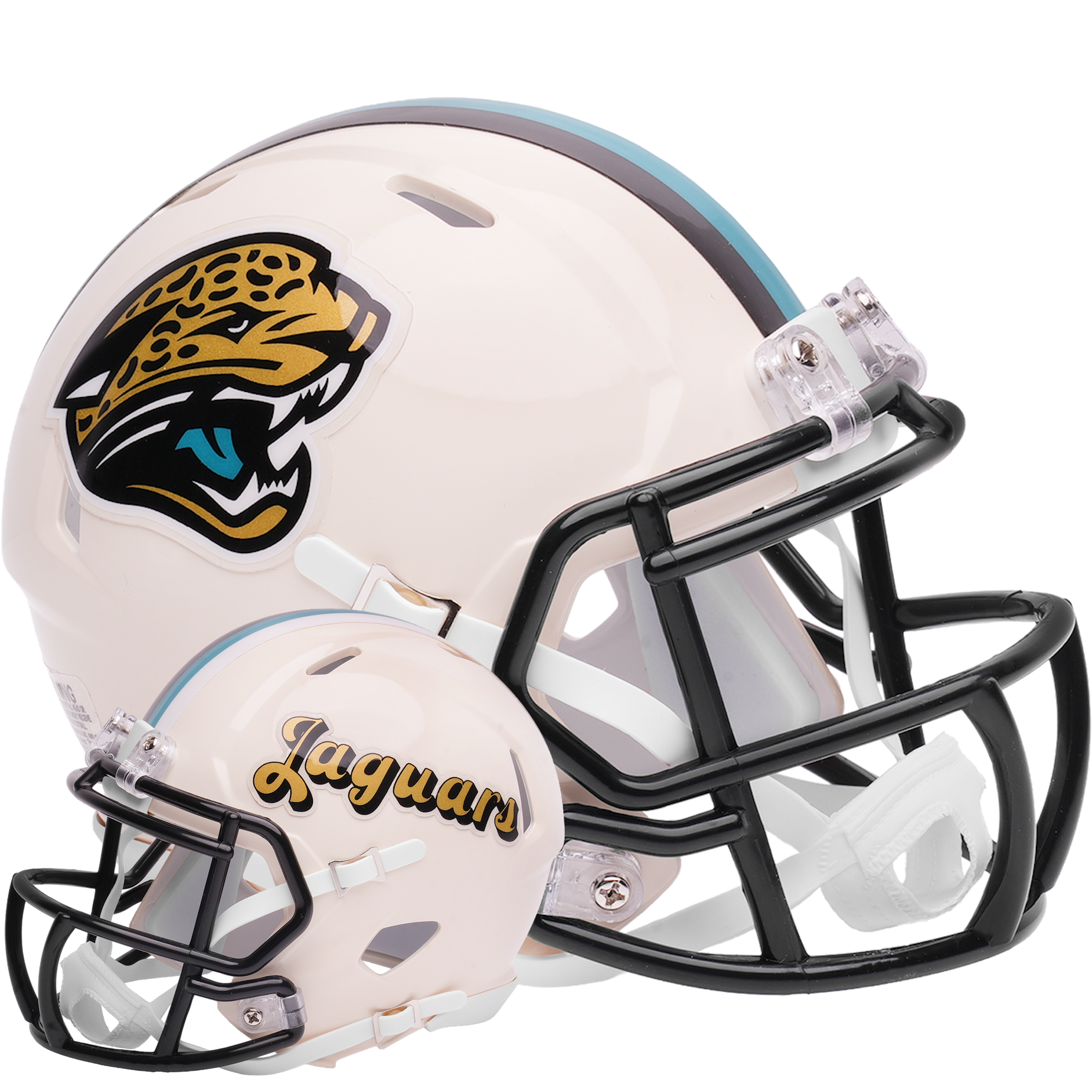 Jacksonville Jaguars Riddell Speed Mini Football Helmet retro officially licensed NFL collectible