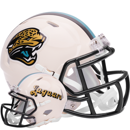Jacksonville Jaguars Riddell Speed Mini Football Helmet retro officially licensed NFL collectible