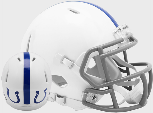 Indianapolis Colts throwback mini helmet