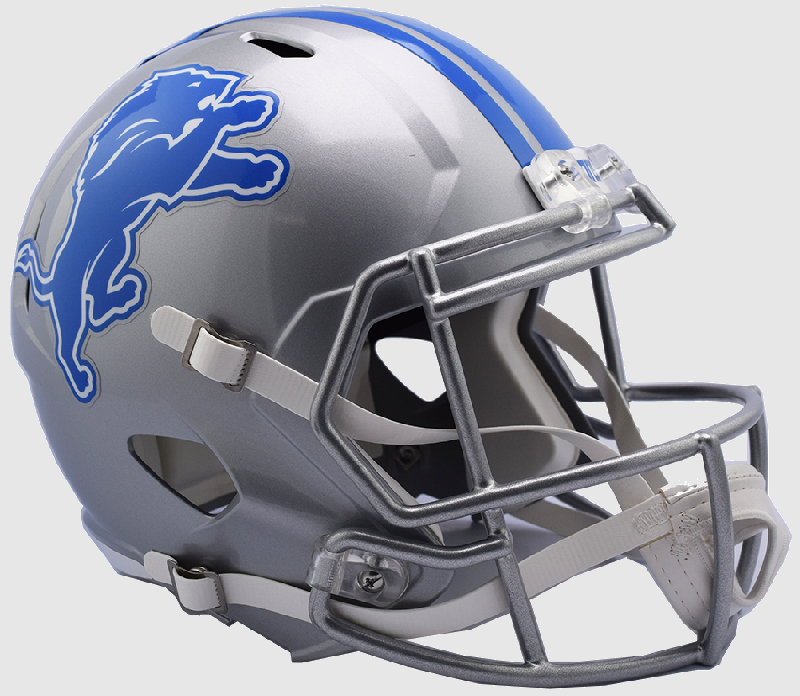 Detroit Lions full size replica throwback helmet