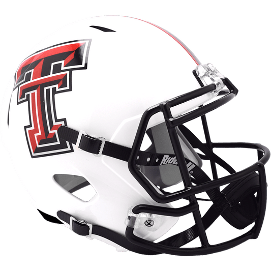 Texas Tech Red Raiders full size White replica helmet