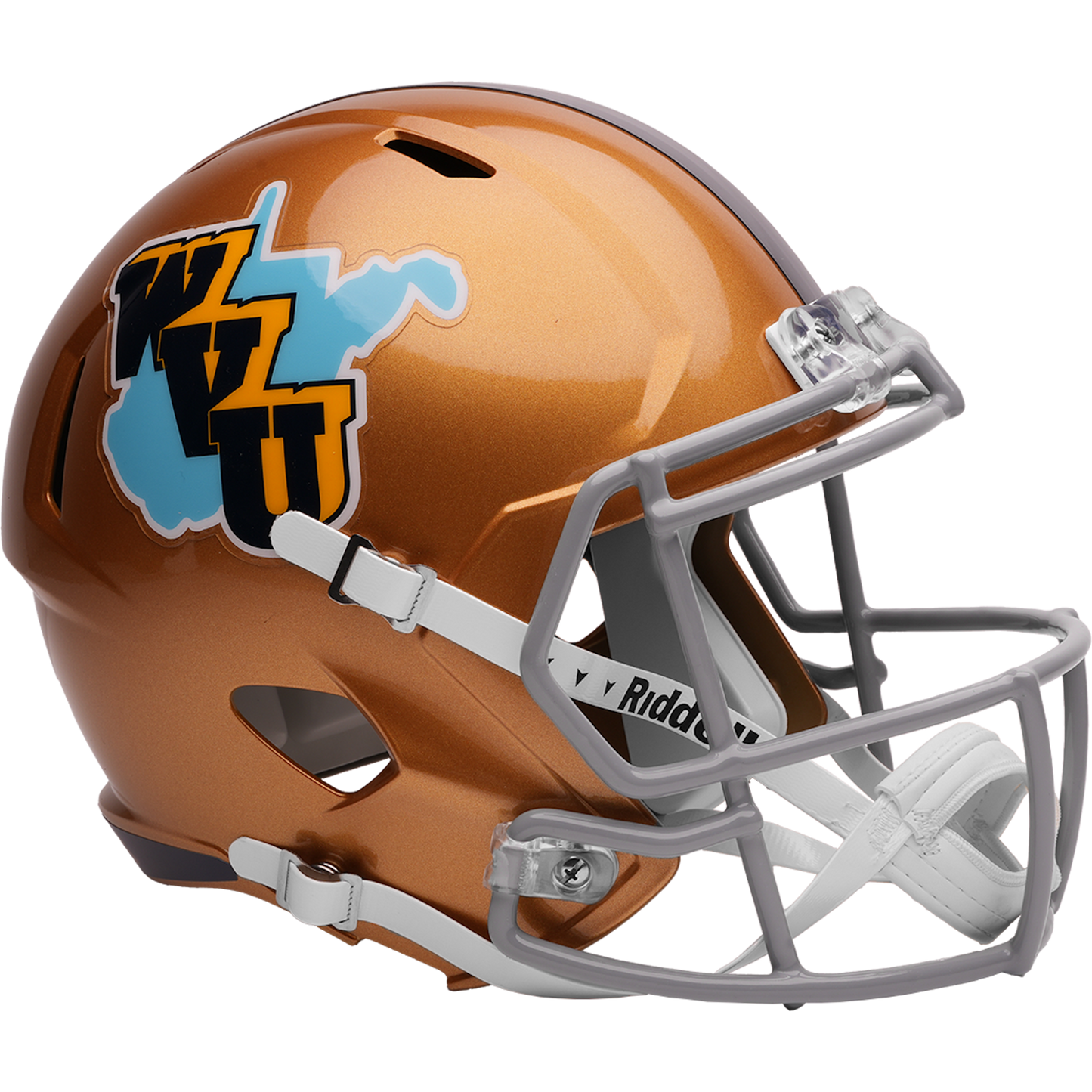 West Virginia Mountaineers full size replica helmet