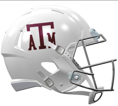 Texas A&M Aggies full size replica helmet