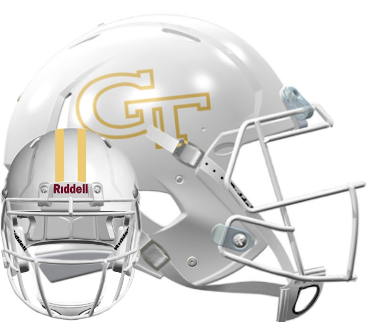 Georgia Tech Yellow Jackets full size replica helmet