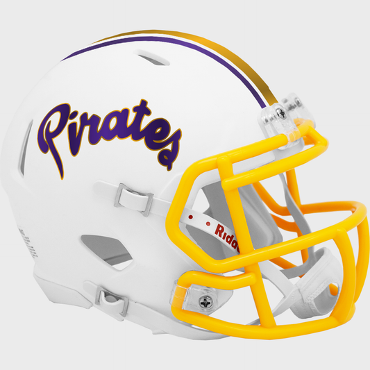 East Carolina Pirates white mini helmet