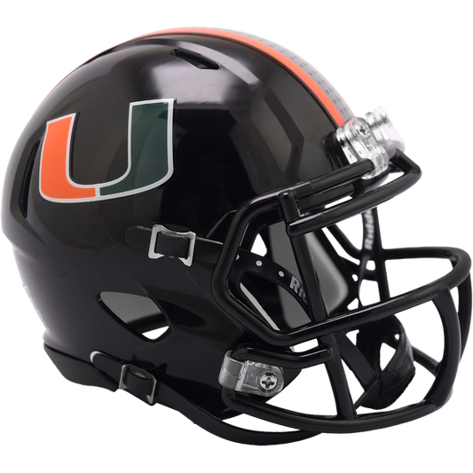 Miami Hurricanes mini helmet