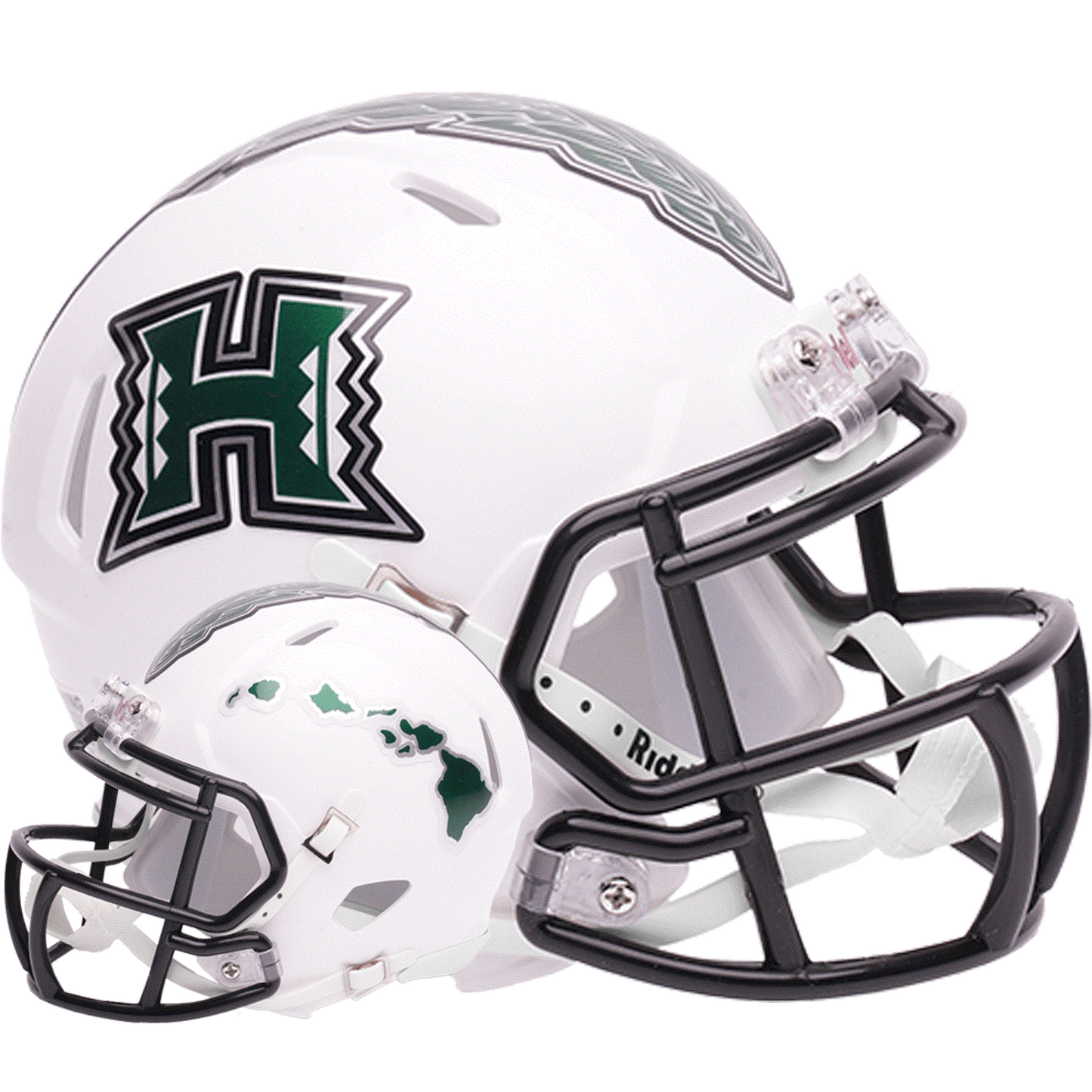 Hawaii Warriors mini helmet