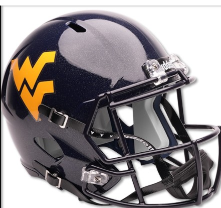 West Virginia Mountaineers mini helmet