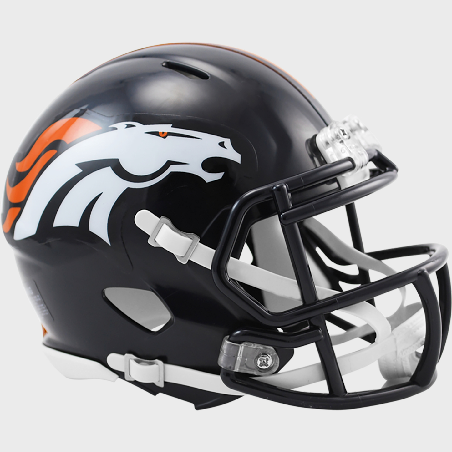 Denver Broncos throwback mini helmet