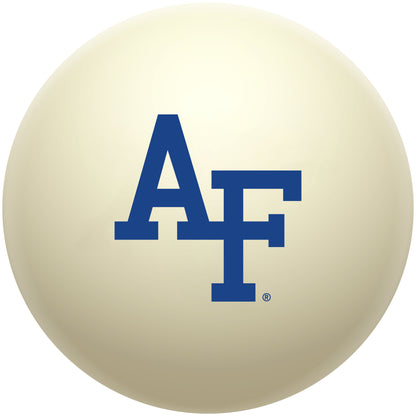 Buy Official Air-Force-Falcons-Pool-Cue-Ball Regulation Pool Table Cue Ball   Premium College Billiard Replacement Ball Front View