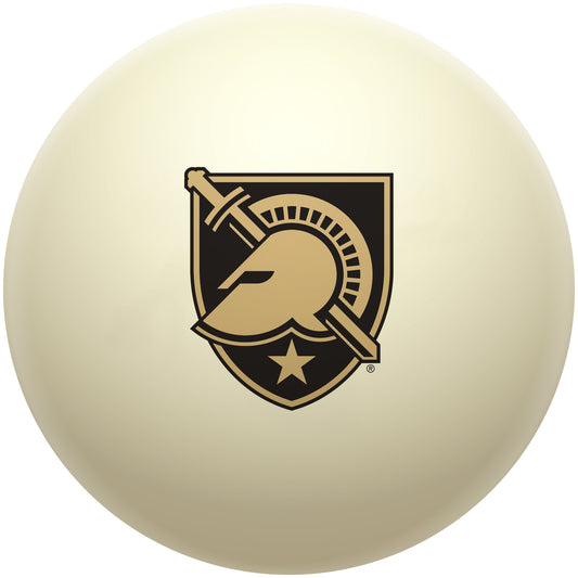 Buy Official Army-Black-Knights-Pool-Cue-Ball Regulation Pool Table Cue Ball   Premium College Billiard Replacement Ball Front View