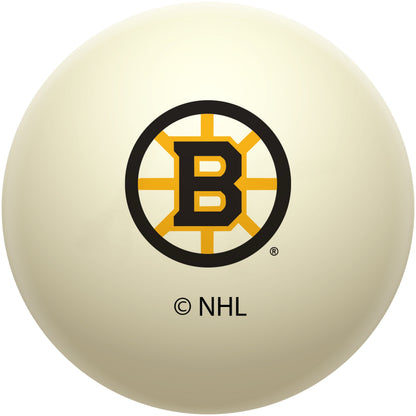Boston Bruins NHL regulation pool table cue ball with team logo