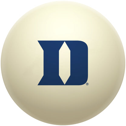 Buy Official Duke-Blue-Devils-Pool-Cue-Ball Regulation Pool Table Cue Ball   Premium College Billiard Replacement Ball Front View
