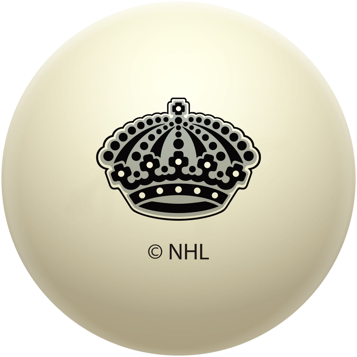 Los Angeles Kings NHL regulation pool table cue ball with team logo