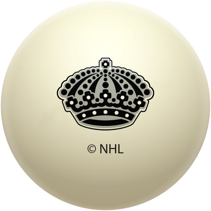 Los Angeles Kings NHL regulation pool table cue ball with team logo
