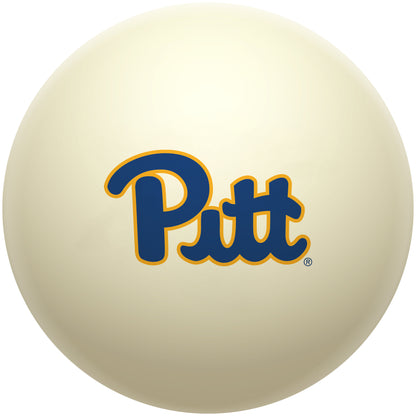 Buy Official Pittsburgh-Panthers-Pool-Cue-Ball Regulation Pool Table Cue Ball   Premium College Billiard Replacement Ball Front View