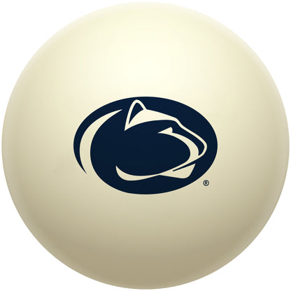 Buy Official Penn-State-Nittany-Lions-Pool-Cue-Ball Regulation Pool Table Cue Ball   Premium College Billiard Replacement Ball Front View