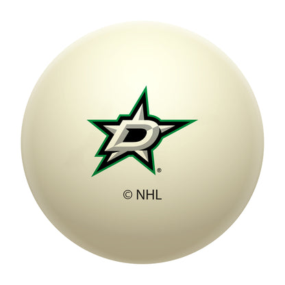 Dallas Stars NHL regulation pool table cue ball with team logo
