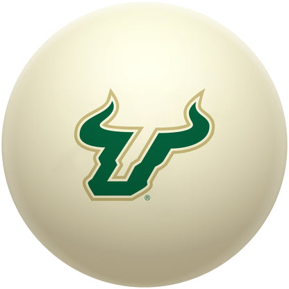 Buy Official South-Florida-Bulls-Pool-Cue-Ball Regulation Pool Table Cue Ball   Premium College Billiard Replacement Ball Front View