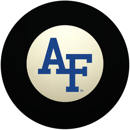 Buy Official Air-Force-Falcons-Pool-8-Ball Regulation Pool Table 8-Ball - Premium College Billiard Replacement Ball Front View