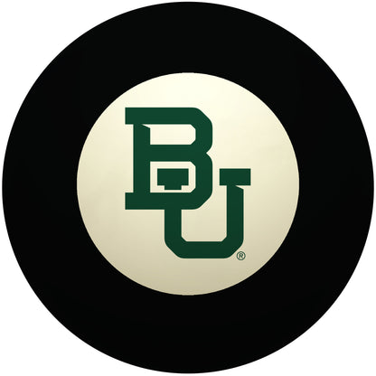 Buy Official Baylor-Bears-Pool-8-Ball Regulation Pool Table 8-Ball - Premium College Billiard Replacement Ball Front View