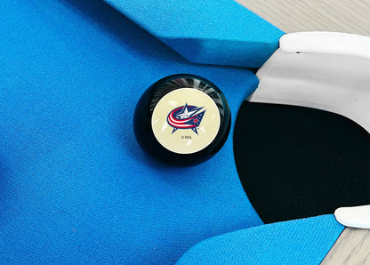 Columbus Blue Jackets NHL pool table 8-ball - lifestyle photo