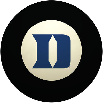 Buy Official Duke-Blue-Devils-Pool-8-Ball Regulation Pool Table 8-Ball - Premium College Billiard Replacement Ball Front View
