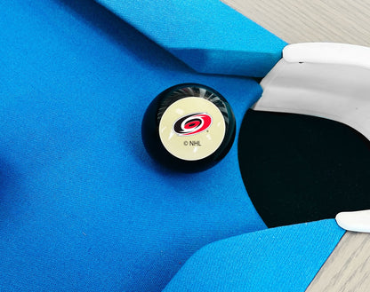 Carolina Hurricanes NHL pool table 8-ball - lifestyle photo