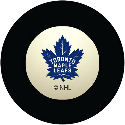 Toronto Maple Leafs NHL regulation pool table 8-ball with team logo