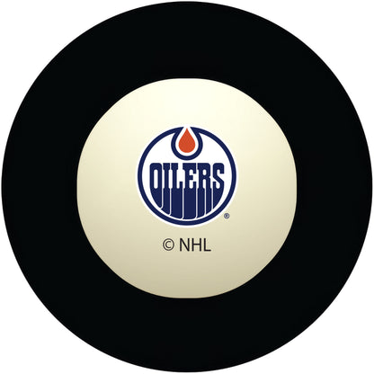 Edmonton Oilers NHL regulation pool table 8-ball with team logo