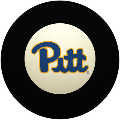 Buy Official Pittsburgh-Panthers-Pool-8-Ball Regulation Pool Table 8-Ball - Premium College Billiard Replacement Ball Front View