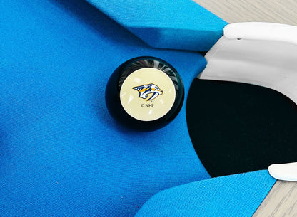 Nashville Predators NHL pool table 8-ball - lifestyle photo