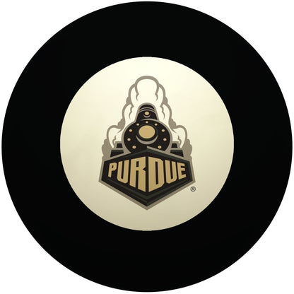 Buy Official Purdue-Boilermakers-Pool-8-Ball Regulation Pool Table 8-Ball - Premium College Billiard Replacement Ball Front View