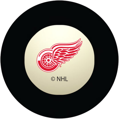 Detroit Red Wings NHL regulation pool table 8-ball with team logo