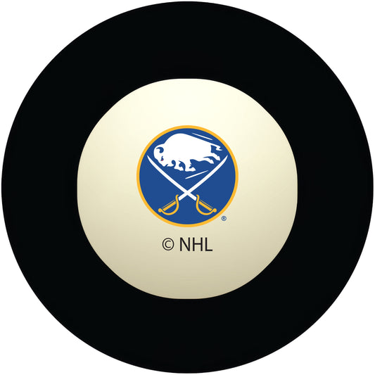 Buffalo Sabres NHL regulation pool table 8-ball with team logo