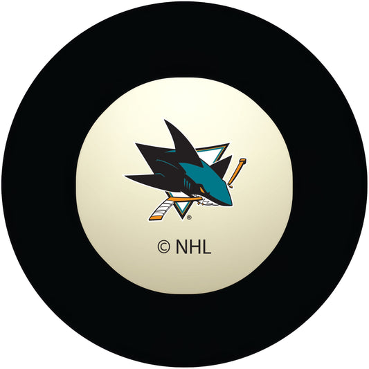 San Jose Sharks NHL regulation pool table 8-ball with team logo