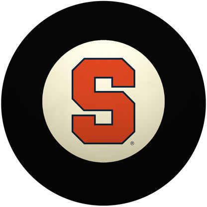 Buy Official Syracuse-Orange-Pool-8-Ball Regulation Pool Table 8-Ball - Premium College Billiard Replacement Ball Front View