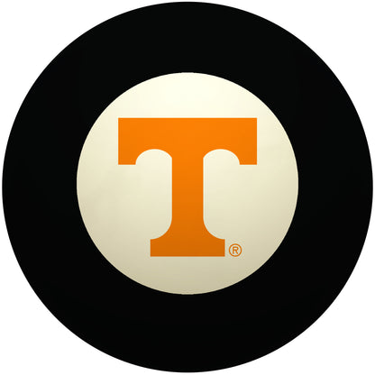 Buy Official Tennessee-Volunteers-Pool-8-Ball Regulation Pool Table 8-Ball - Premium College Billiard Replacement Ball Front View