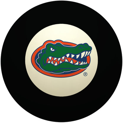 Buy Official Florida-Gators-Pool-8-Ball Regulation Pool Table 8-Ball - Premium College Billiard Replacement Ball Front View