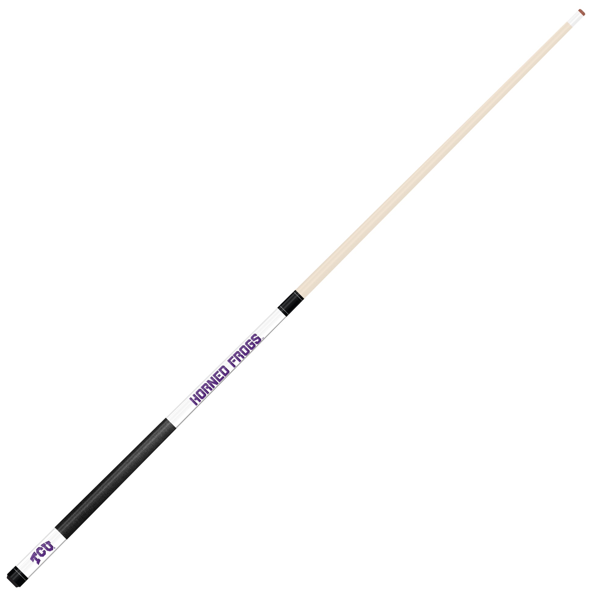 tcu horned frogs pool cue