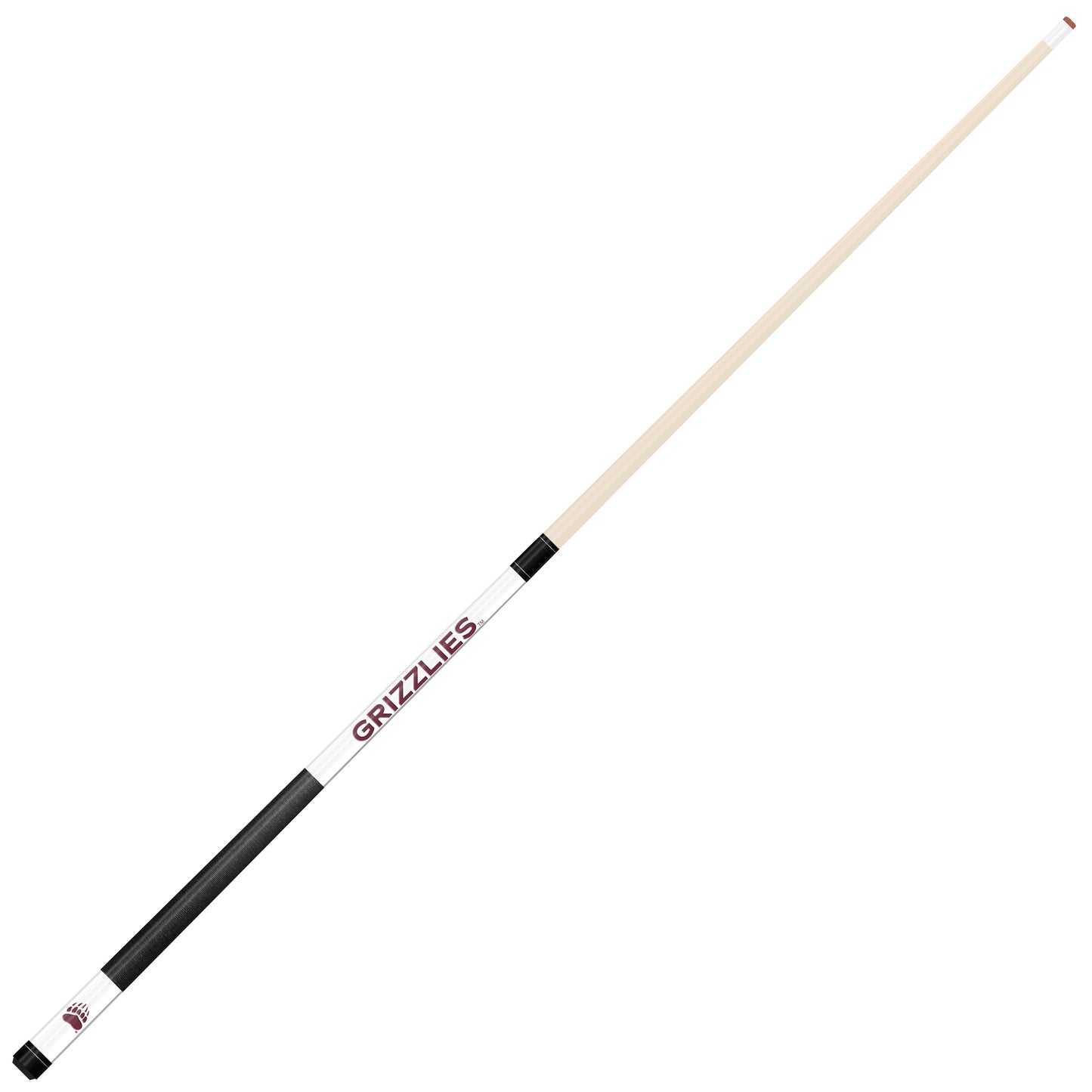 montana grizzlies pool cue
