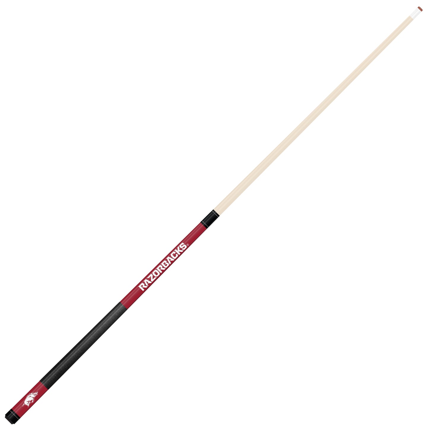 arkansas razorbacks pool cue