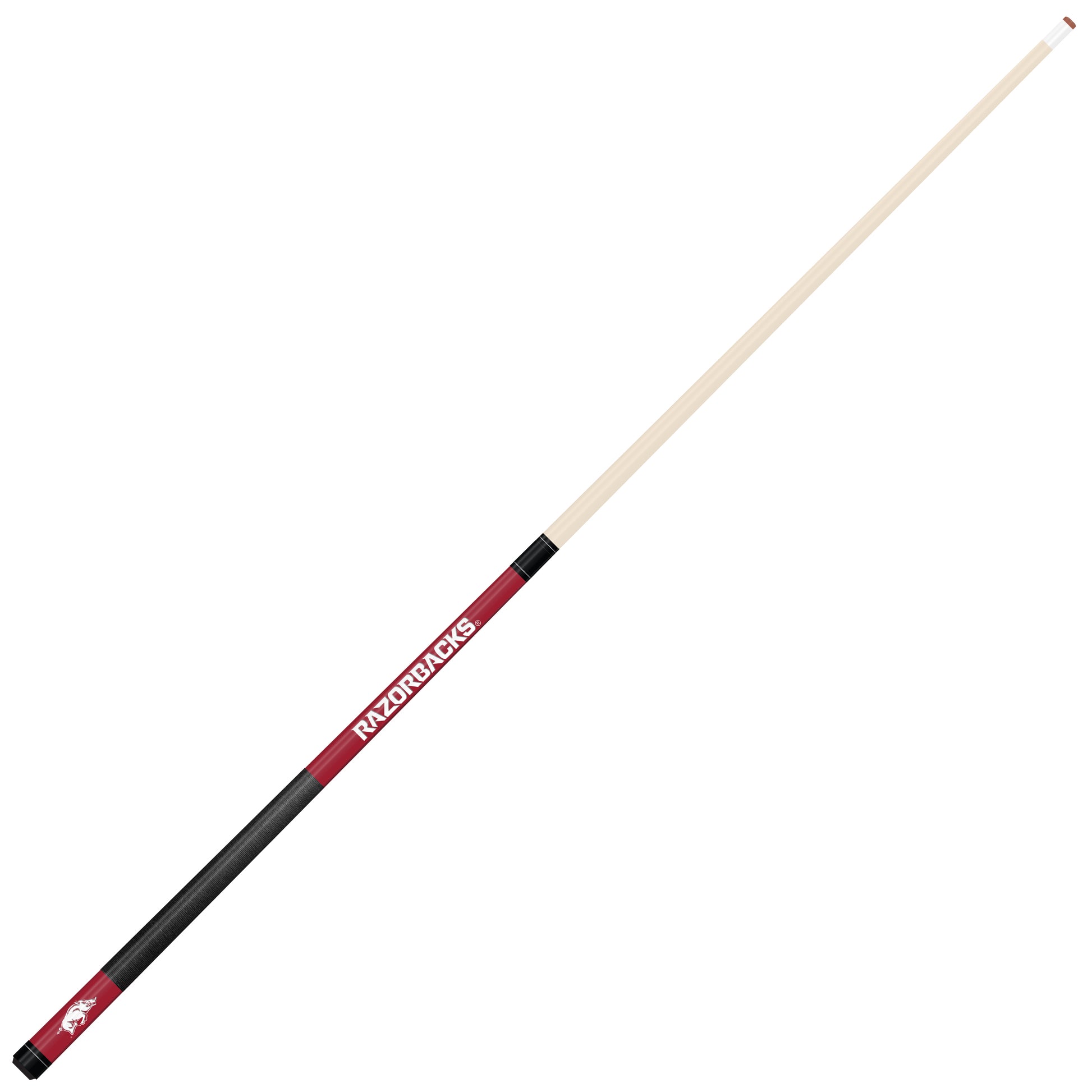 arkansas razorbacks pool cue