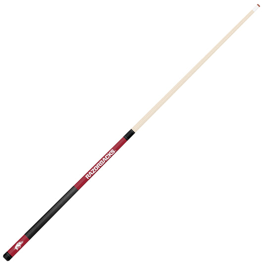 arkansas razorbacks pool cue